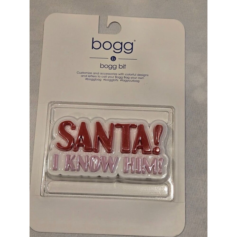 Bogg Bag Bogg Bits - Santa! I Know Him - Buddy the Elf Quote - Christmas - NEW